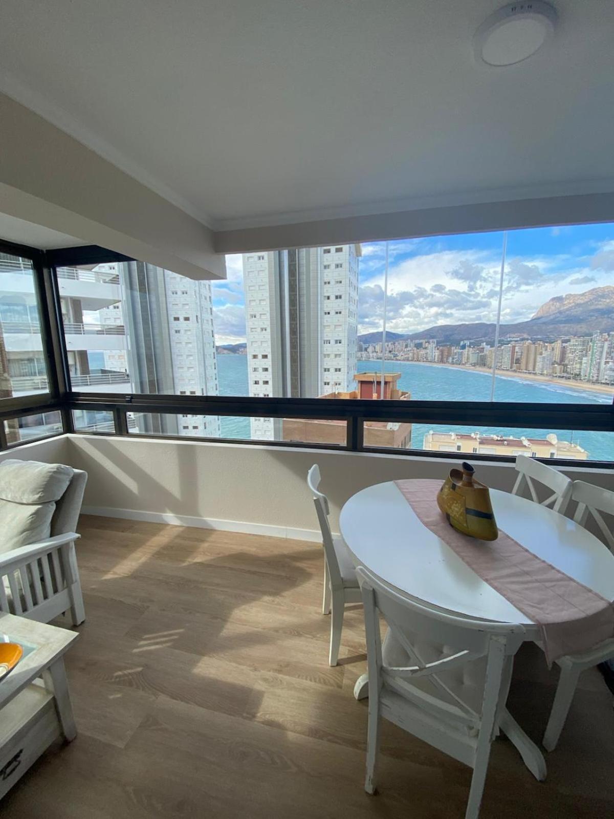 Amazing Panoramic View Trinisol 2 Apartment Benidorm Ngoại thất bức ảnh